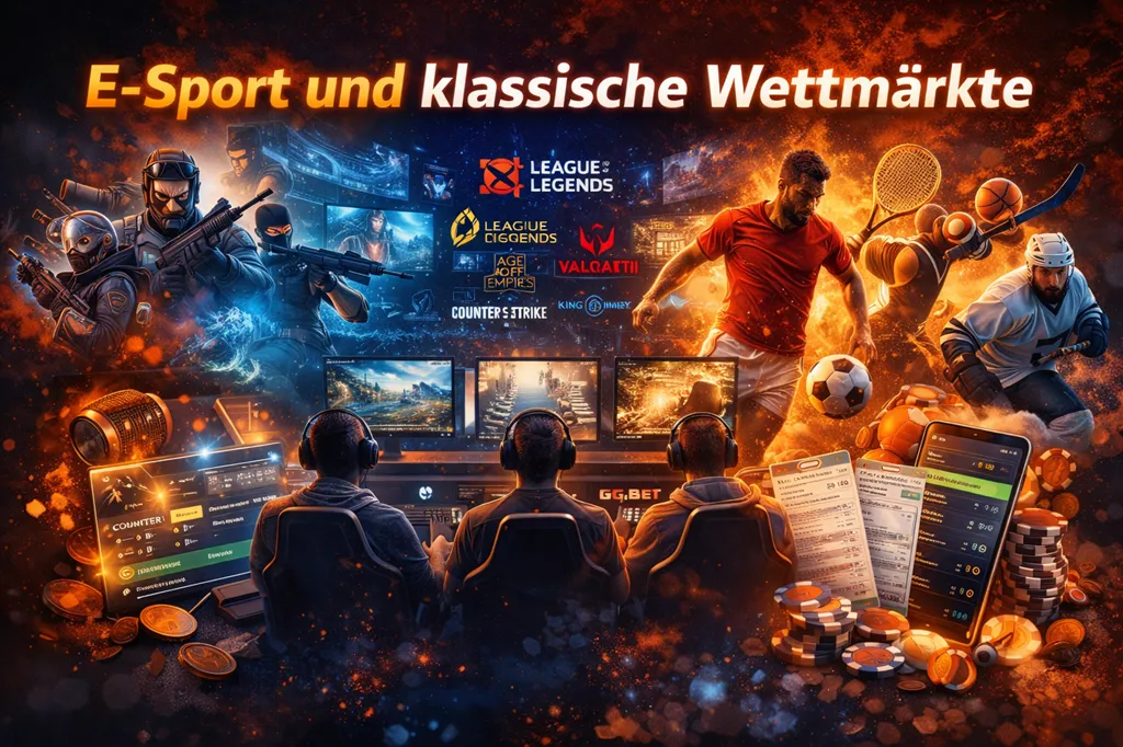 E-Sport Und klassische Wettmärkte