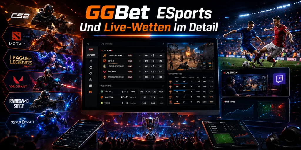 GGBet login ESports Und Live-Wetten Im Detail 