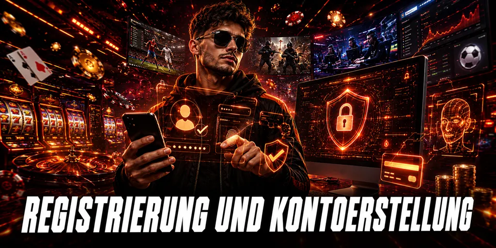 REGISTRIERUNG UND KONTOERSTELLUNG