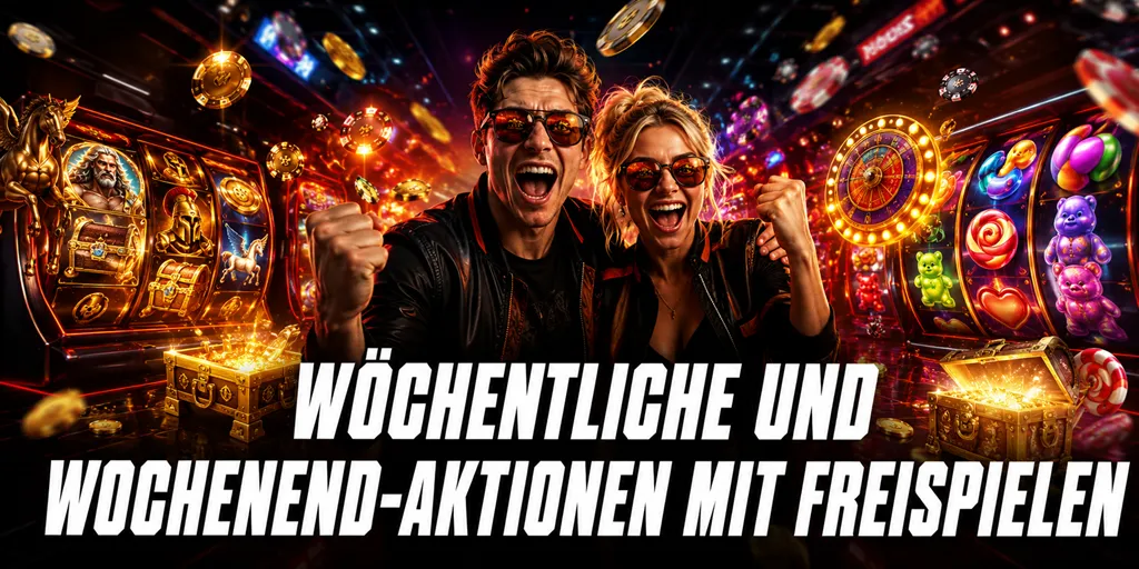 Wöchentliche Und Wochenend-Aktionen Mit Freispielen