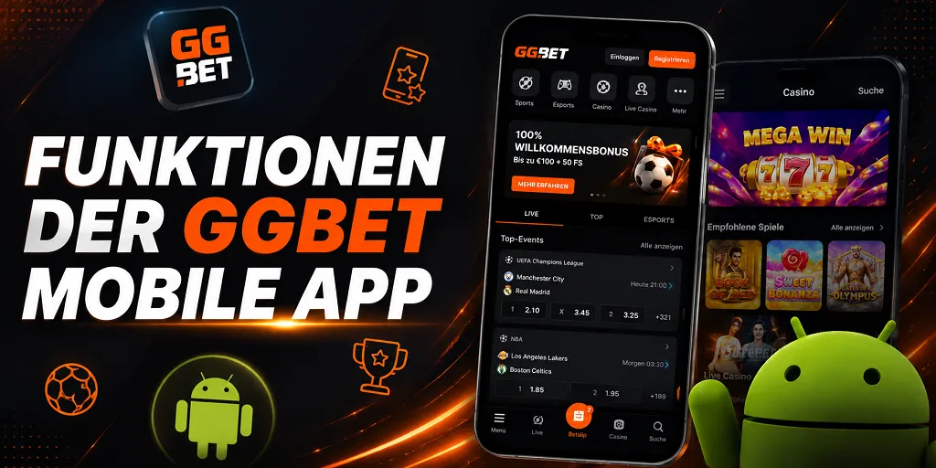 Funktionen der GGBet Mobile App