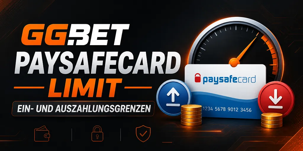 GGBet Paysafecard Limit – Ein- und Auszahlungsgrenzen